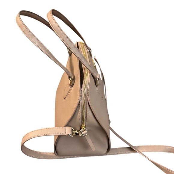 kate spade Dusty Mauve Blush Satchel Crossbody with Removable Strap - Picture 5 of 12